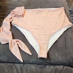 New Dippin daisys bathing suit bottom swimsuit bottom high waist floral with tie